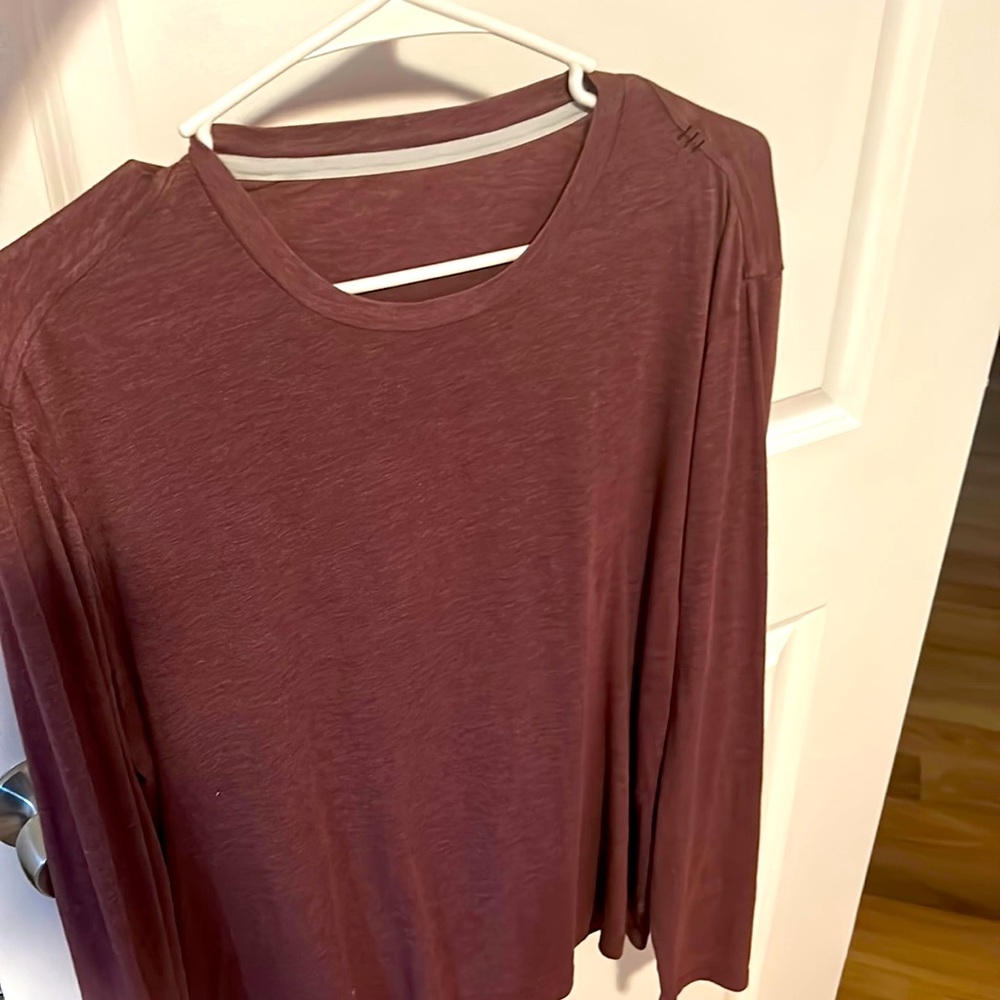 Lululemon mens medium long sleeve tech men’s